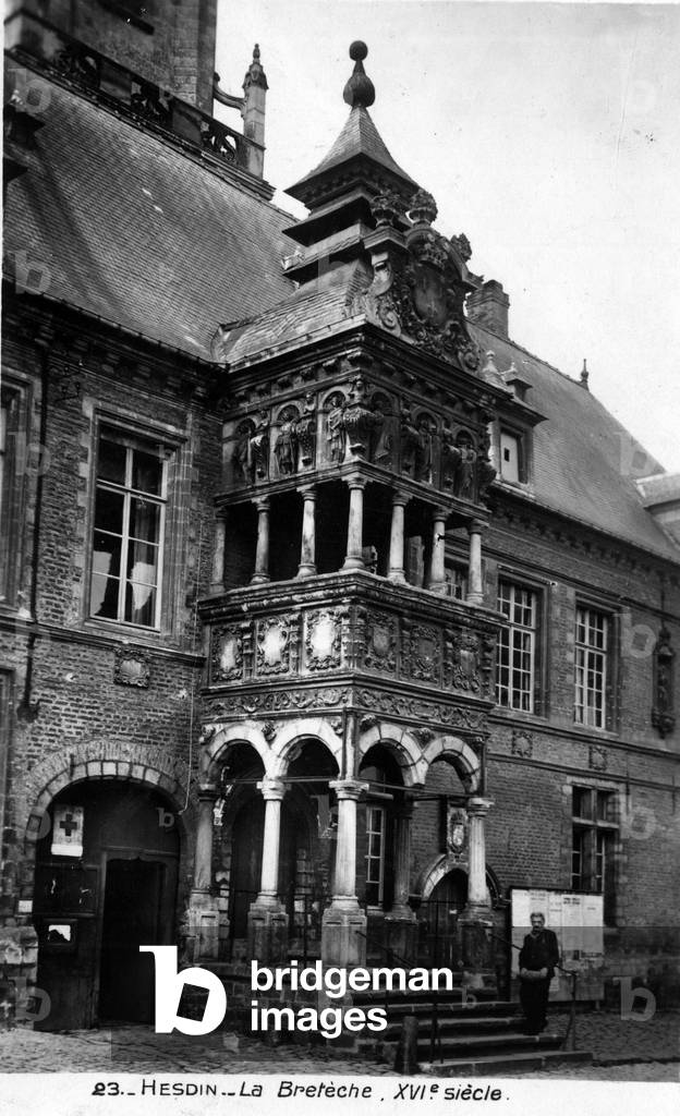 The breteche (16th century) in Hesdin.