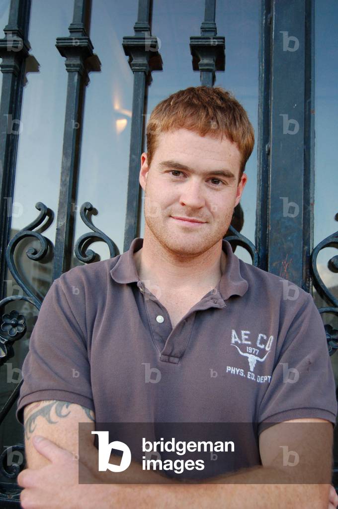 Portrait of Craig Davidson, Canadian writer.