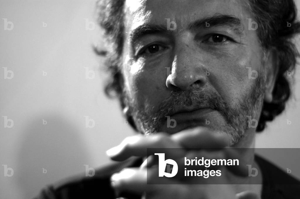 Portrait of Thierry Crifo, French writer. Photography 2007.