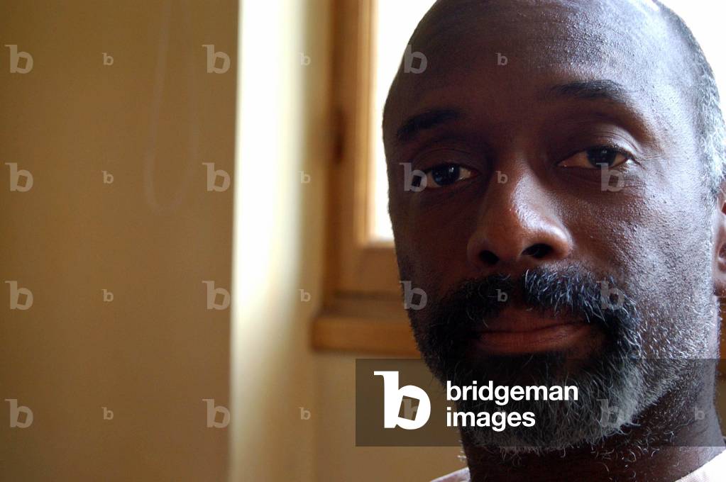 Vincennes, Festival America, 30/09/2006: portrait of American writer Eddy Harris.