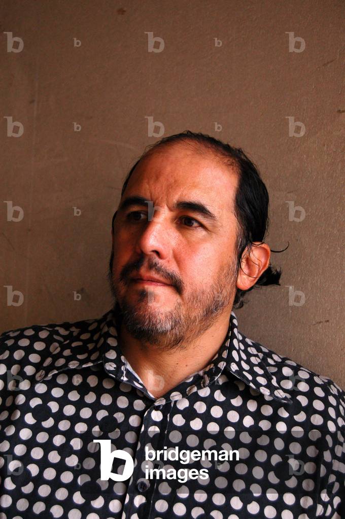 Portrait of Guillermo Fadanelli, writer.