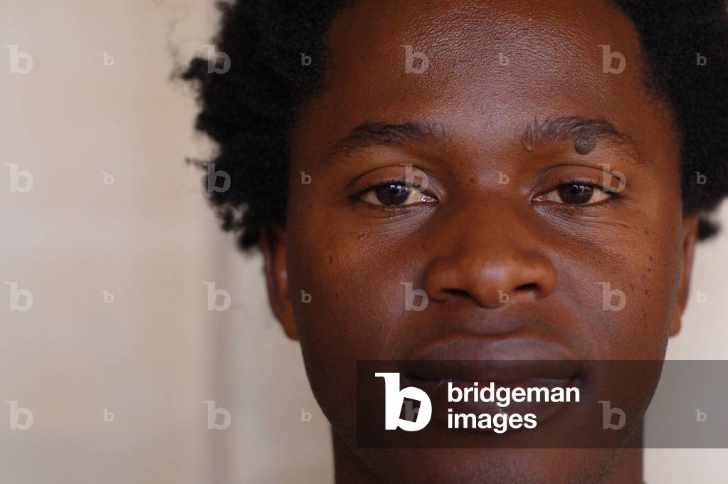 Portrait of the writer Ishmael Beah. Photography 2008