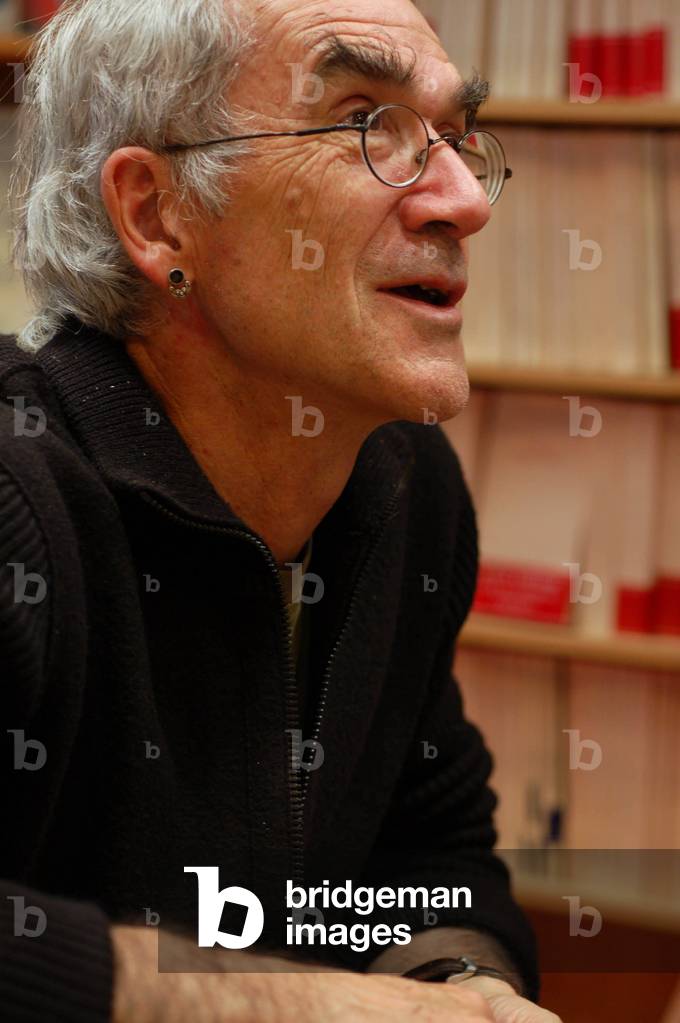 Portrait of Marc de Gouvenain, French writer. March 2007.