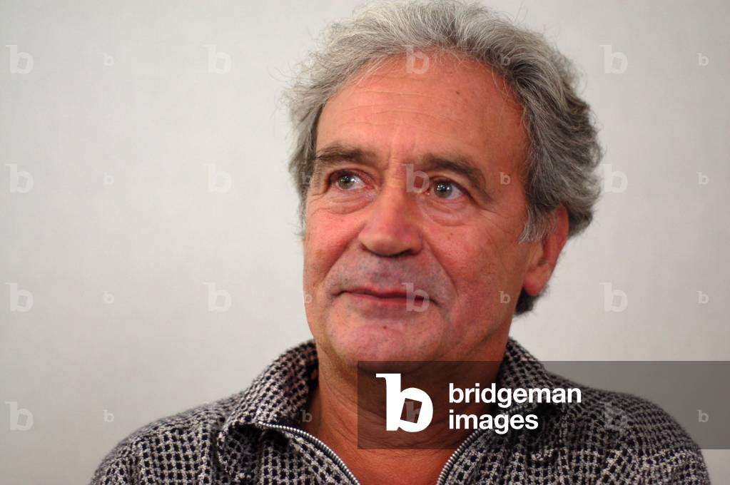 Portrait of Jean Claude Liaudet, French writer. Photography 2007.