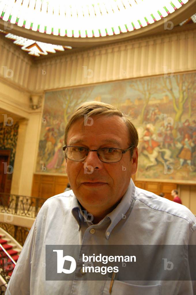 Portrait of Guy Vanderhaeghe, Canadian writer. Photograph 2006.