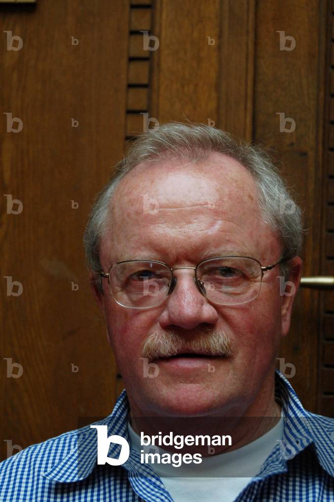 Vincennes, Festival America, (Festival of Literatures of North America), 30/09/2006: portrait of American writer Kent Haruf.
