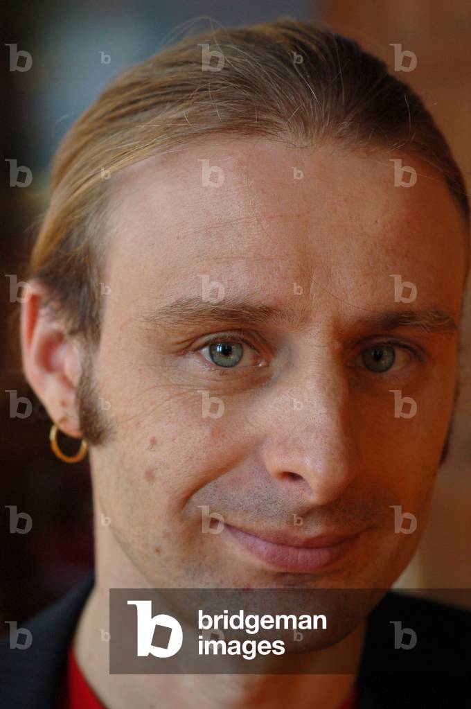 Portrait of Nicolas Dickner. photography 2008.