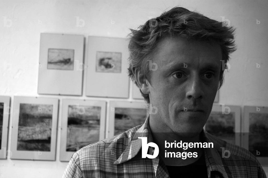 Portrait of Vincent Fortemps, cartoonist.