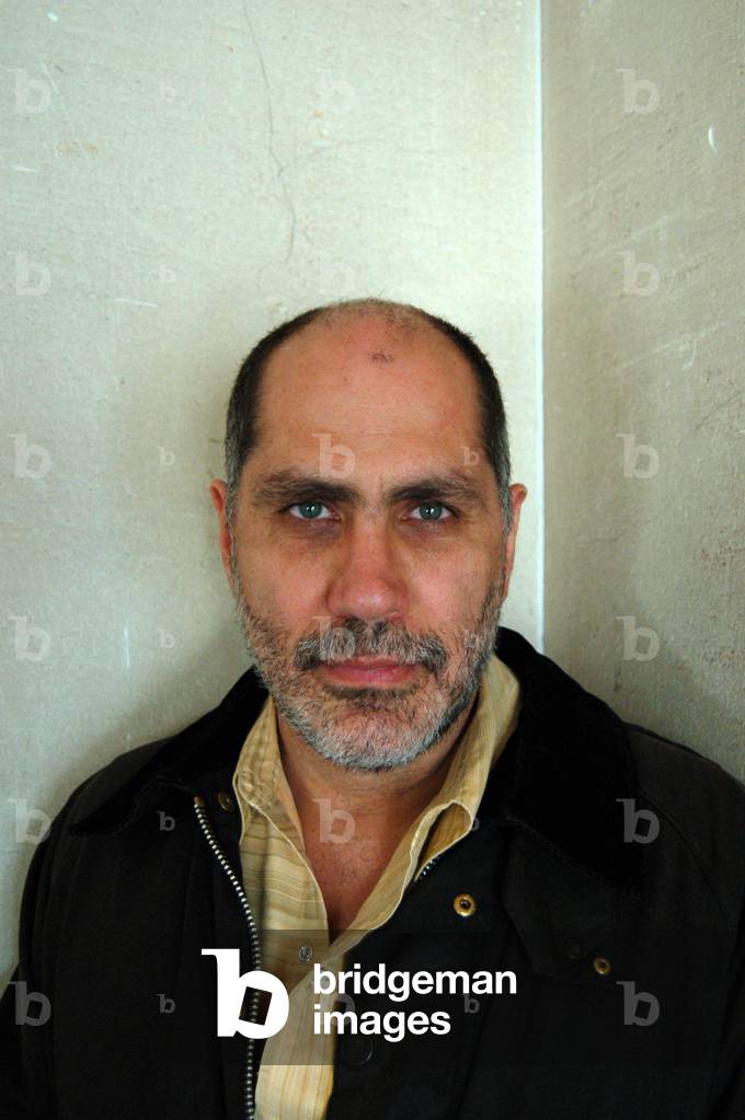 Portrait of Guillermo Arriaga, writer and scenarist.