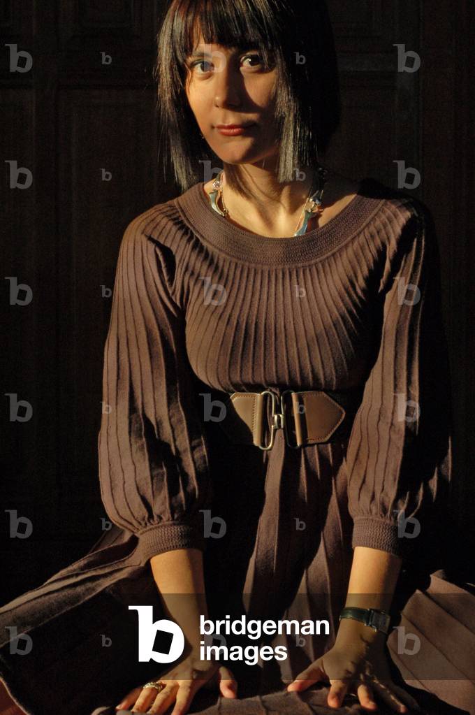 Portrait of the writer Wendy Guerra. photography 2008.