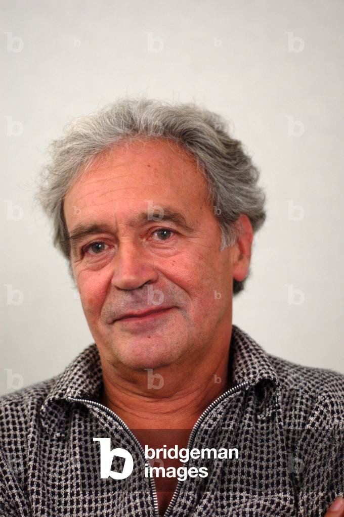 Portrait of Jean Claude Liaudet, French writer. Photography 2007.