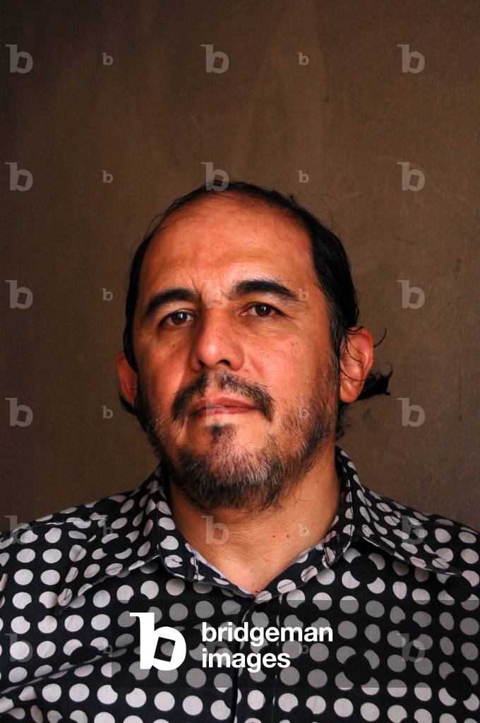 Portrait of Guillermo Fadanelli, writer.