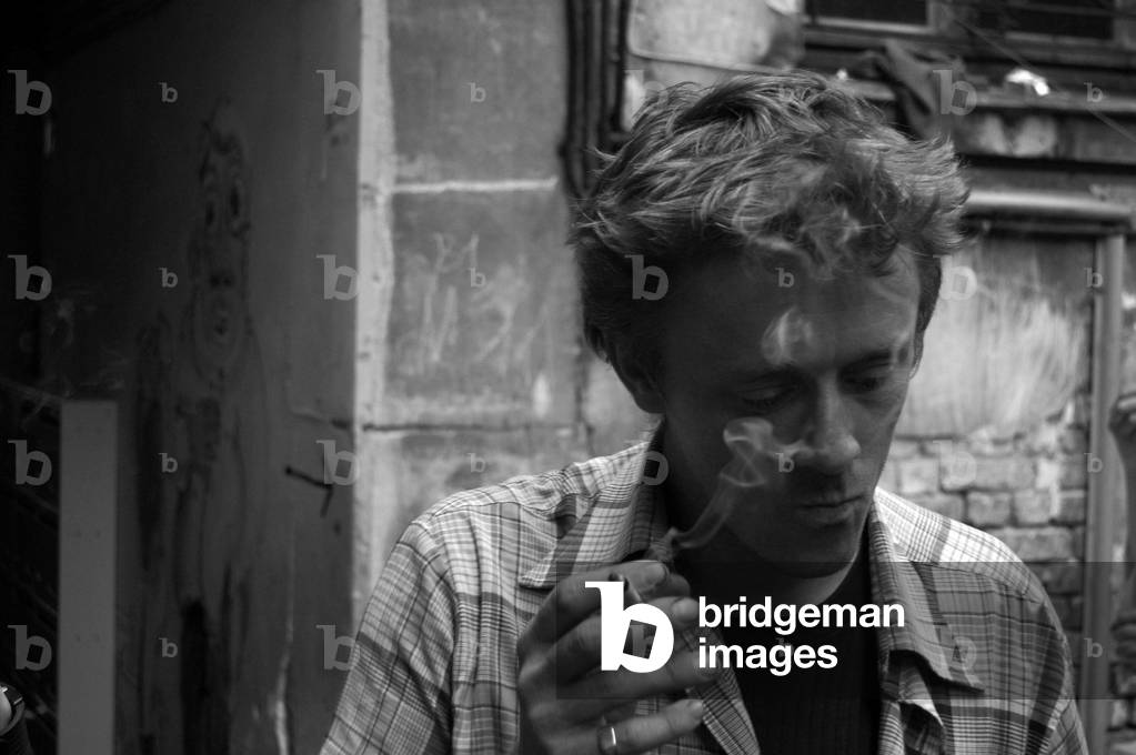 Portrait of Vincent Fortemps, cartoonist.