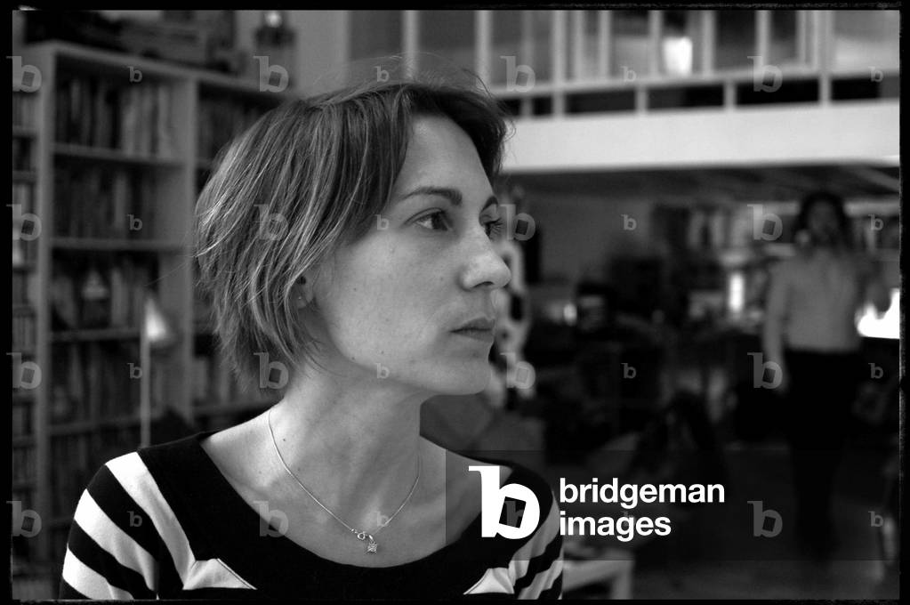 Portrait of Laetitia Zuccarelli, visual artist.