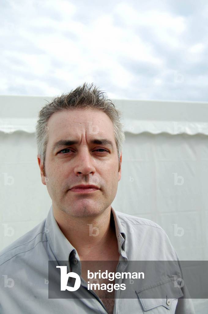 Vincennes, Festival America, (Festival of Literatures of North America), 30/09/2006: portrait of American writer Wesley Stace.