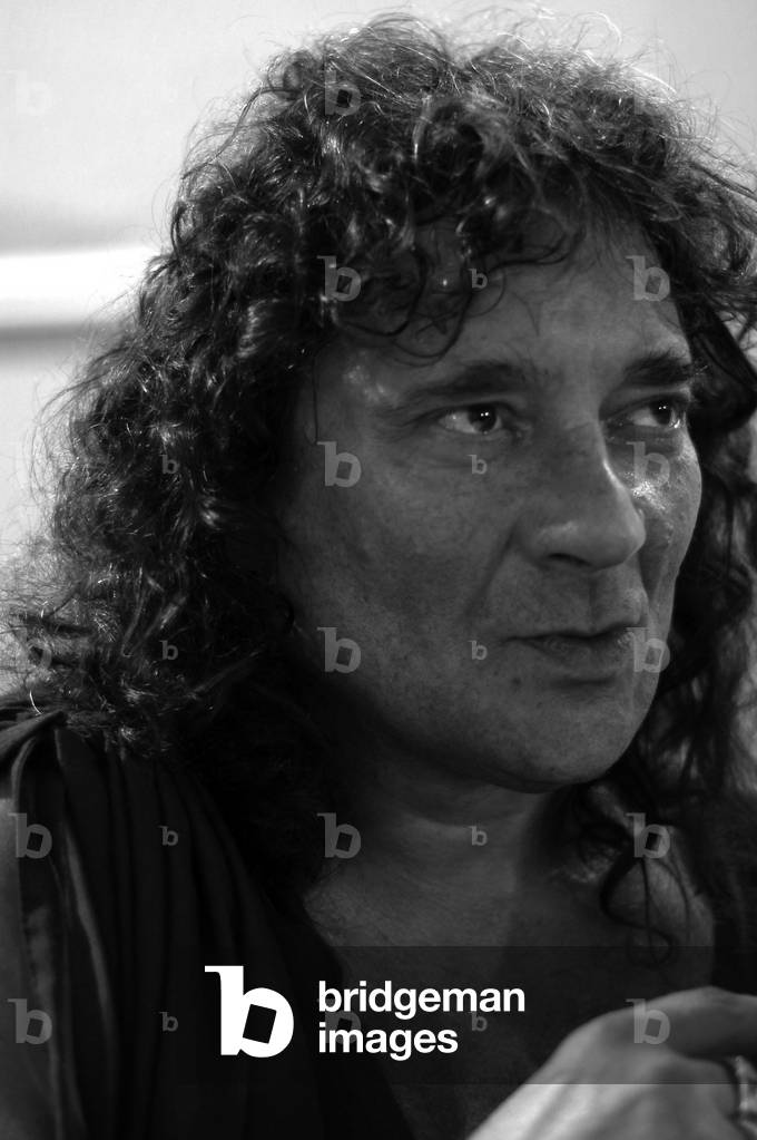 Portrait of Patrick Tort, French writer. Photography 2007.