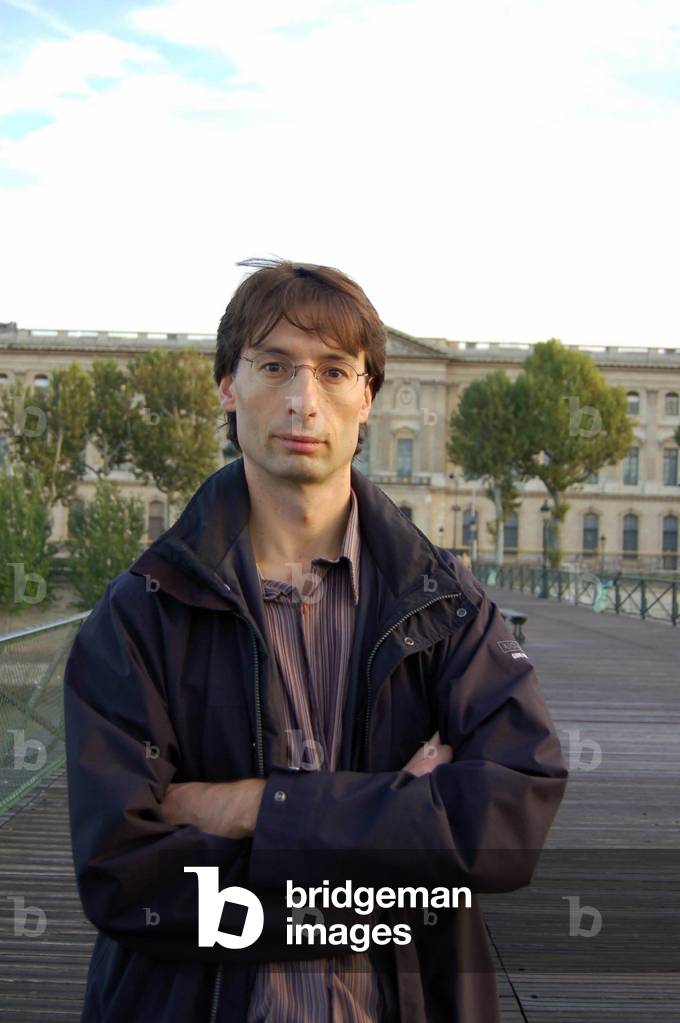 portrait of Thomas Paris French writer in October 2006.