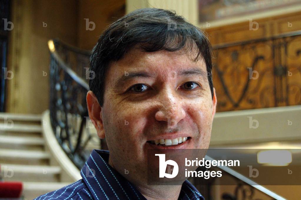 Vincennes, Festival America, 30/09/2006: portrait of American writer Brian Ascalone Roley.