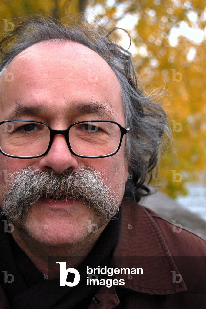 Portrait of Bruno Leandri, dit Leandri, French writer and comedian in November 2006.