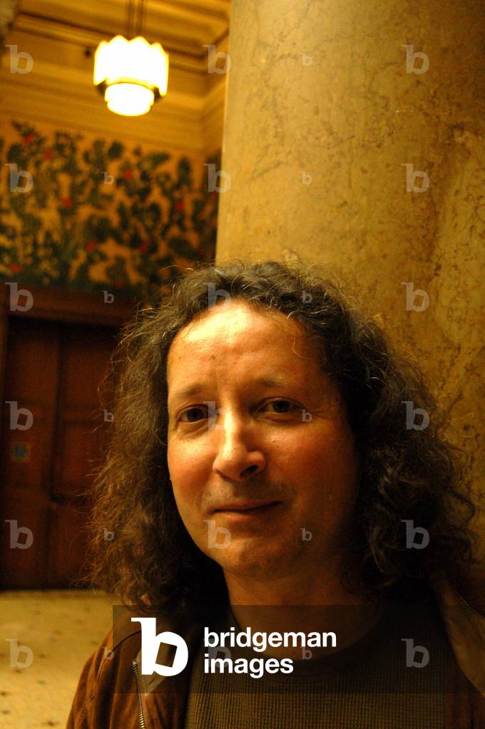 Portrait of Louis Hamelin, Canadian writer.