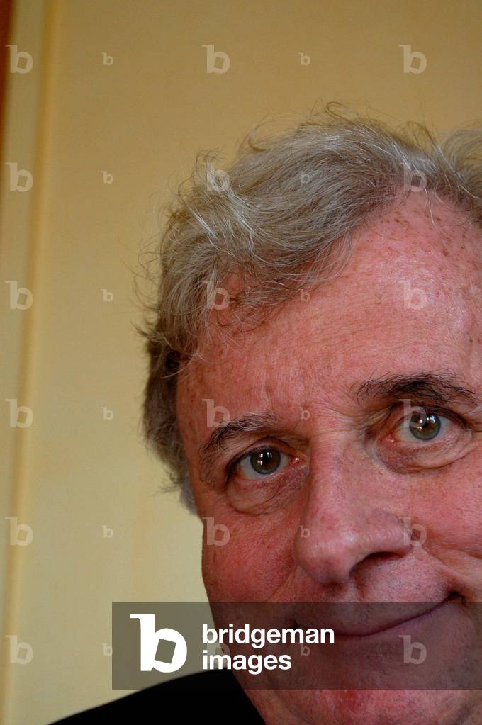 Vincennes, Festival America, (Festival of Literatures of North America), 30/09/2006: portrait of American writer Edmund White.