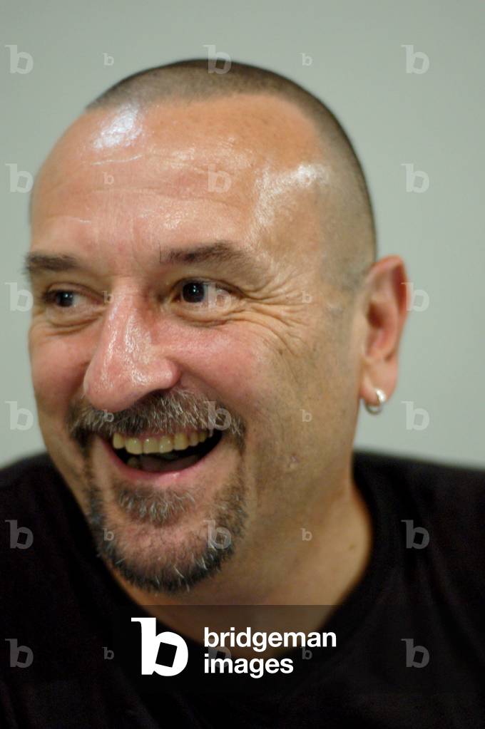 Portrait of Pierre Hanot, French writer. Photography 2007.