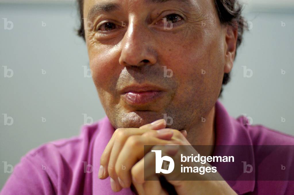 Portrait of Philippe Videlier, French writer. Photography 2007.