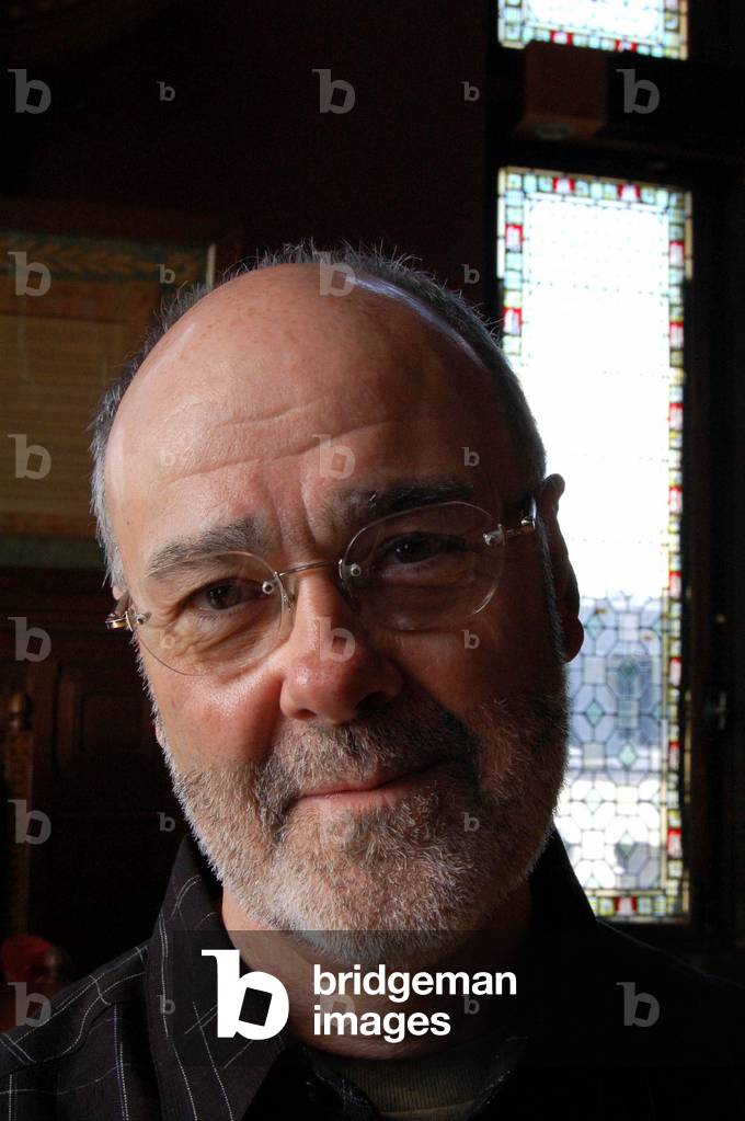 Vincennes, Festival America, on 30/09/2006: portrait of American writer James Sallis