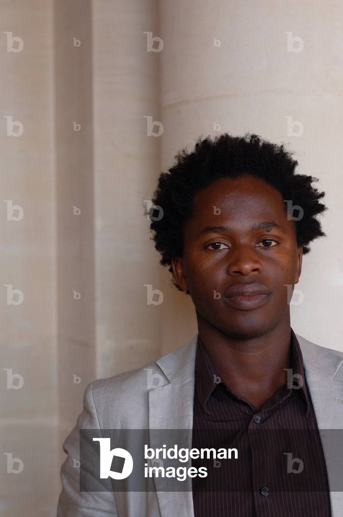 Portrait of the writer Ishmael Beah. Photography 2008