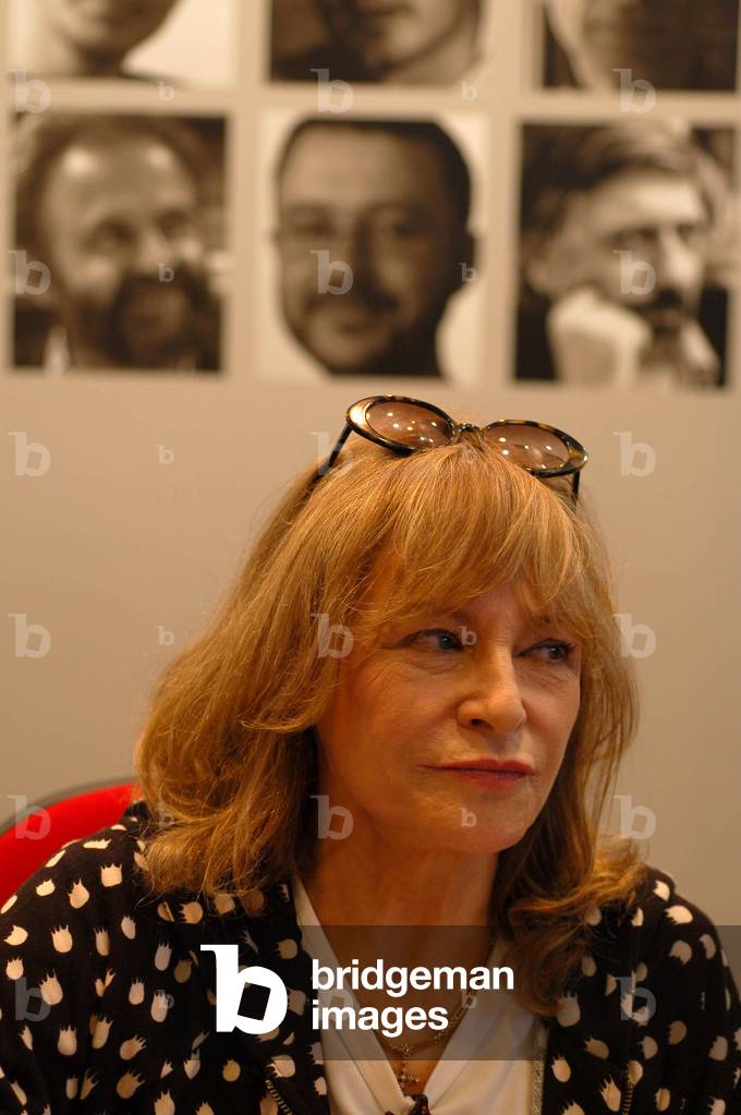 Bild von Fotografie "Porträt von Nathalie Delon" von Aude Laporte, b/w