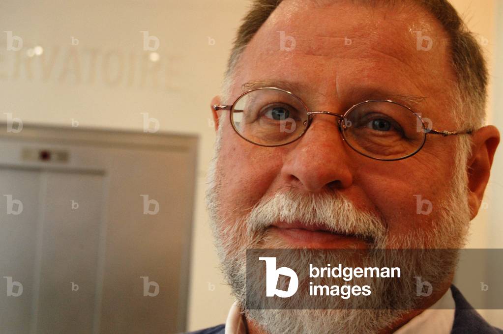 Vincennes, Festival America, (Festival of Literatures of North America), 30/09/2006: portrait of Canadian writer Alberto Manguel.