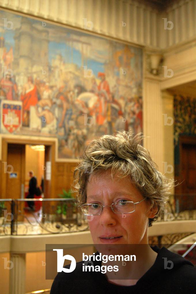 Portrait of Emma Richler, Canadian writer.