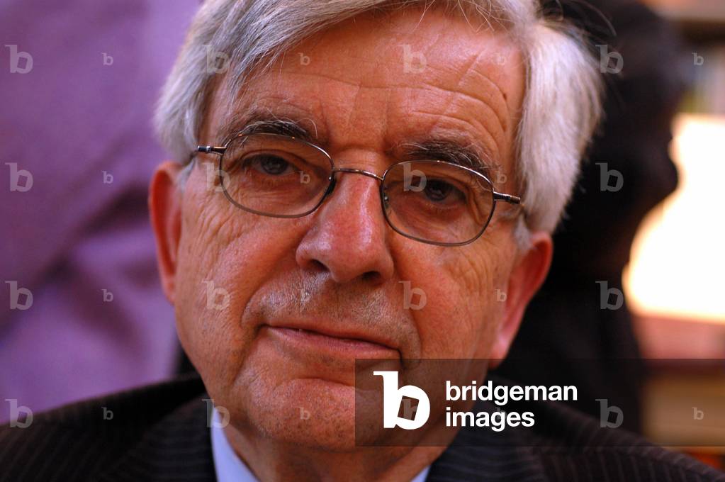 Portrait of Jean Pierre Chevenement, French politician. March 2007.