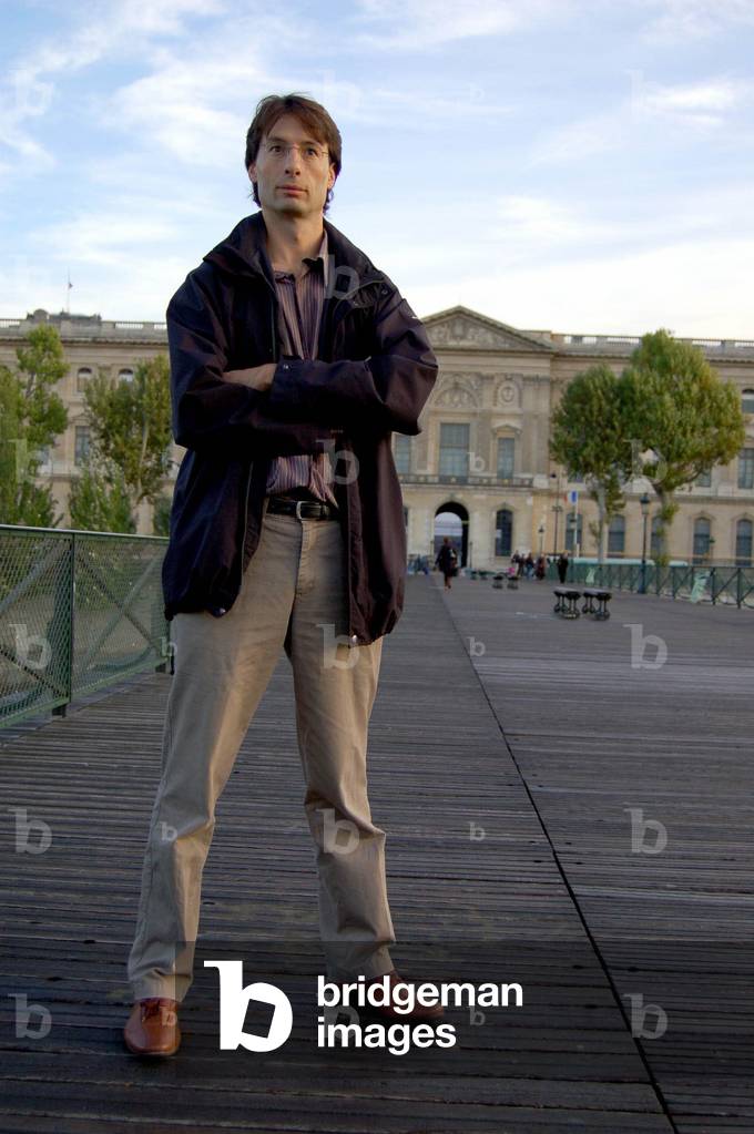 portrait of Thomas Paris French writer in October 2006.