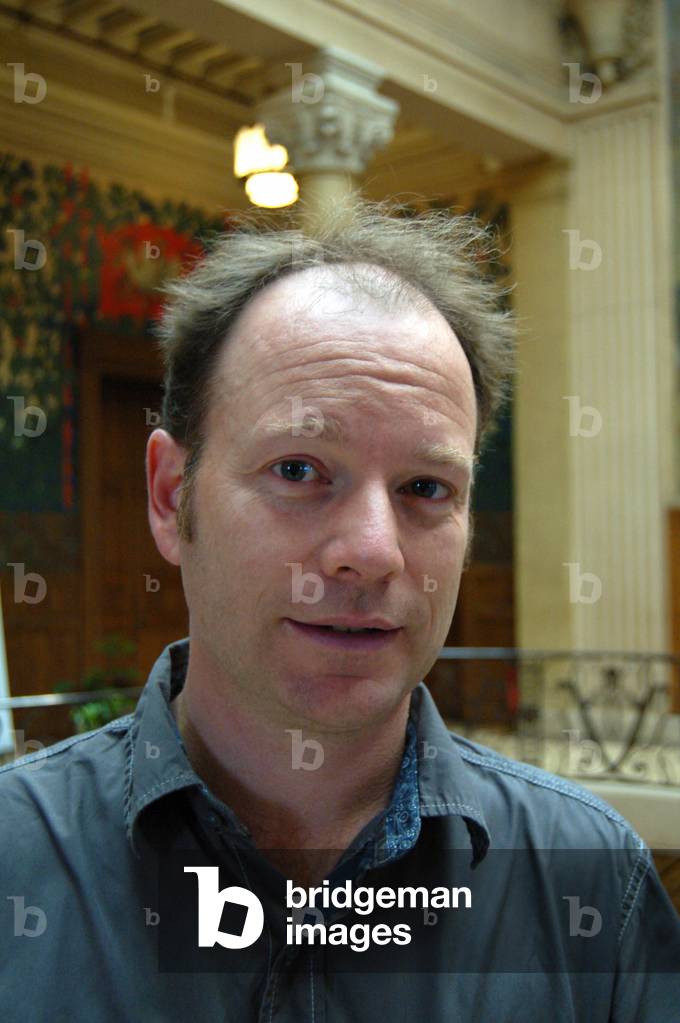 Portrait of Dennis Bock, Canadian writer. Photograph 2006.