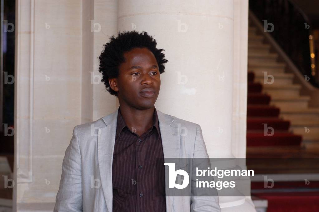 Portrait of the writer Ishmael Beah. Photography 2008
