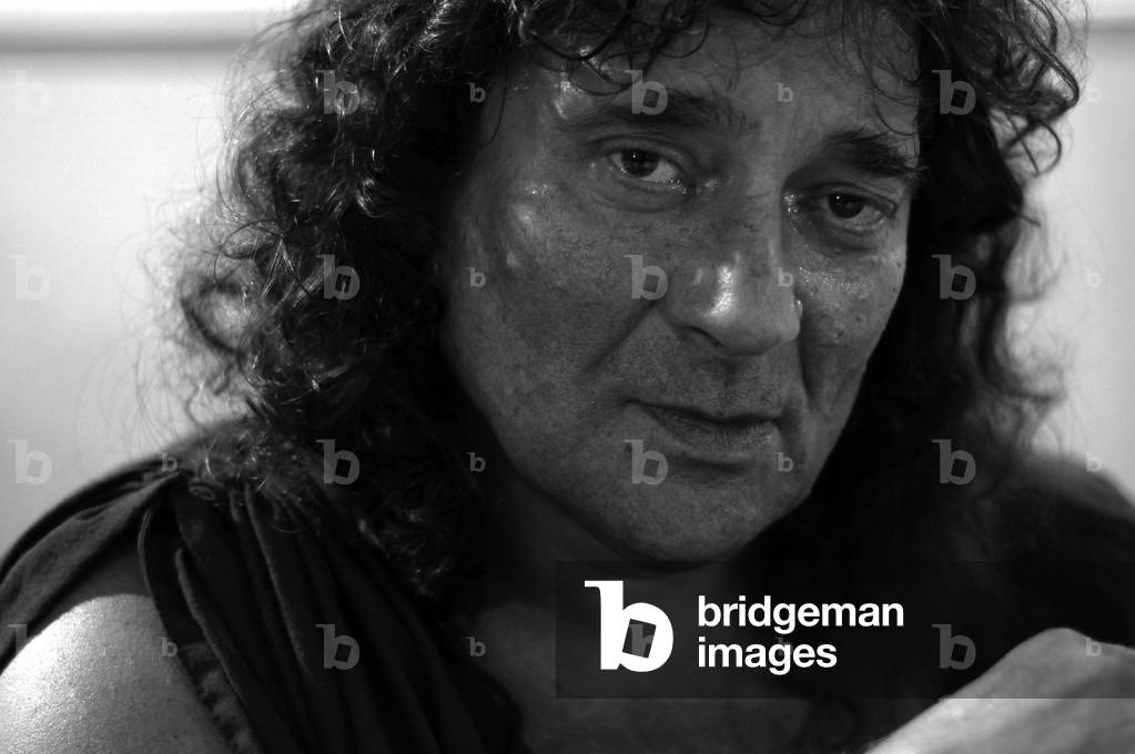 Portrait of Patrick Tort, French writer. Photography 2007.