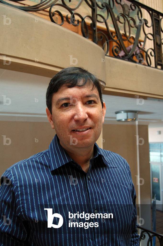 Vincennes, Festival America, 30/09/2006: portrait of American writer Brian Ascalone Roley.