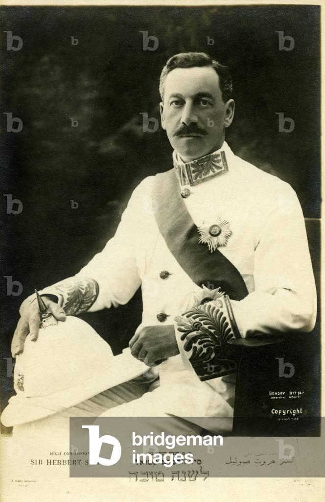 Sir Herbert Samuel was 1st High Comissioner of Palestine (1920 - 1925)