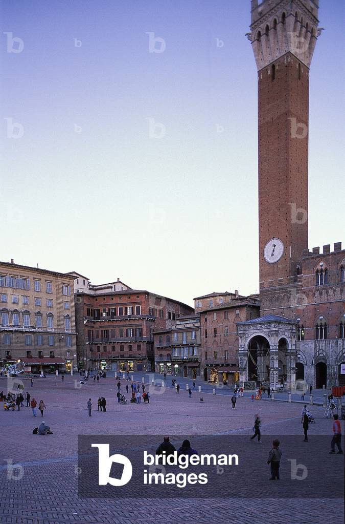 Piazza del Campo: Aerial and Topographic Views, c.1997 (photo)