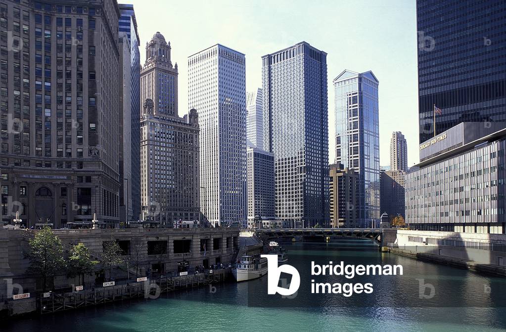 Chicago: Topographic Views of the Chicago River, 1995 (photo)