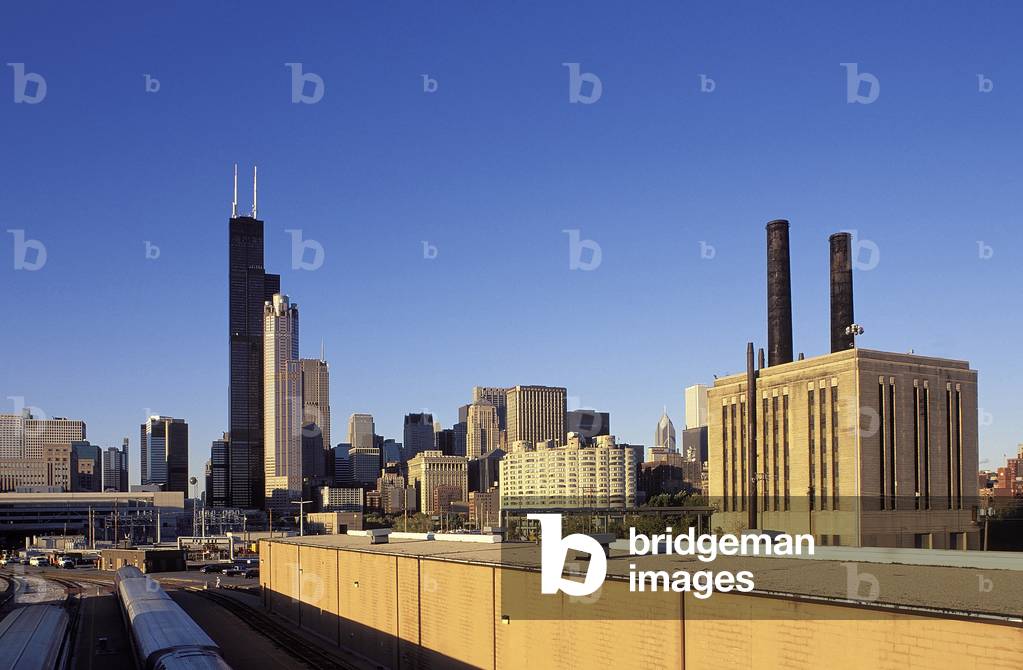 Chicago: Skylines, Topographic Views, 1995 (photo)