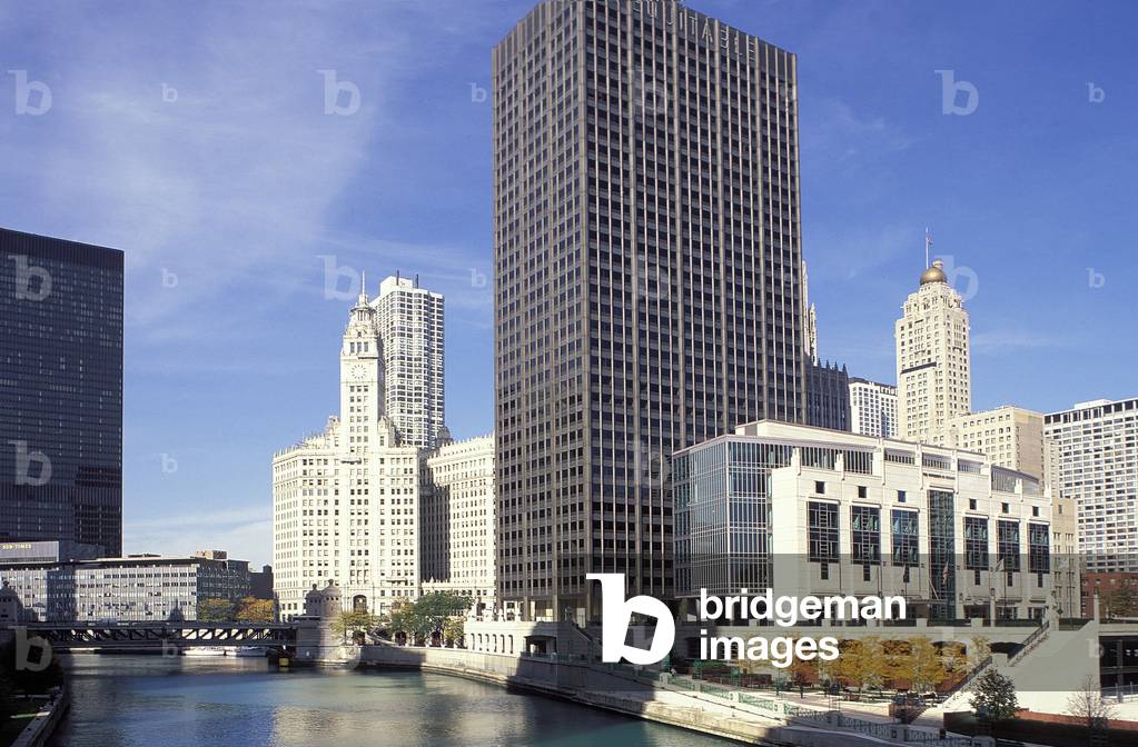 Chicago: Topographic Views of the Chicago River, 1995 (photo)