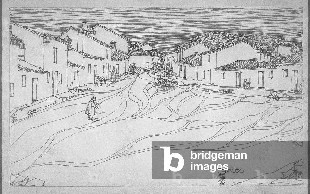 Fedroso, 1898 (Pencil on cartridge paper)