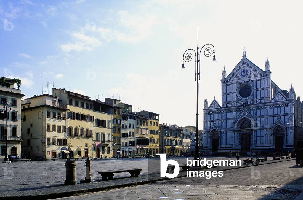 Piazza Santa Croce: Topographic Views, 1994 (photo)