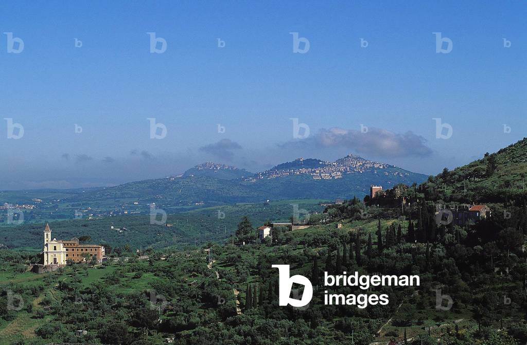 Italian Hill Towns: Topographic Views, c.1994 (photo)