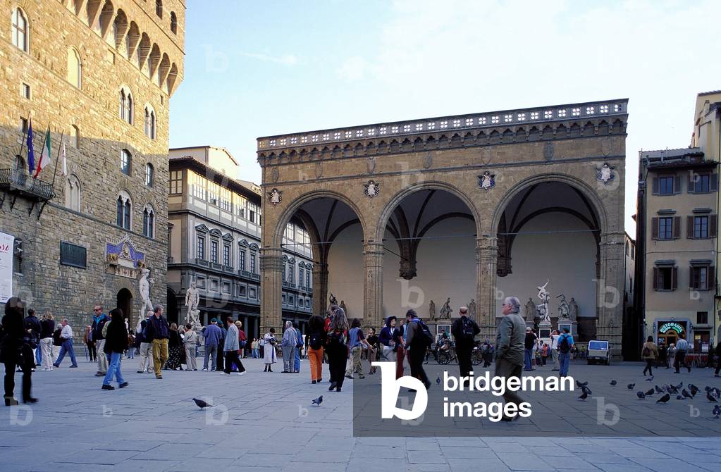 Piazza della Signoria: Topographic Views, 1997 (photo)