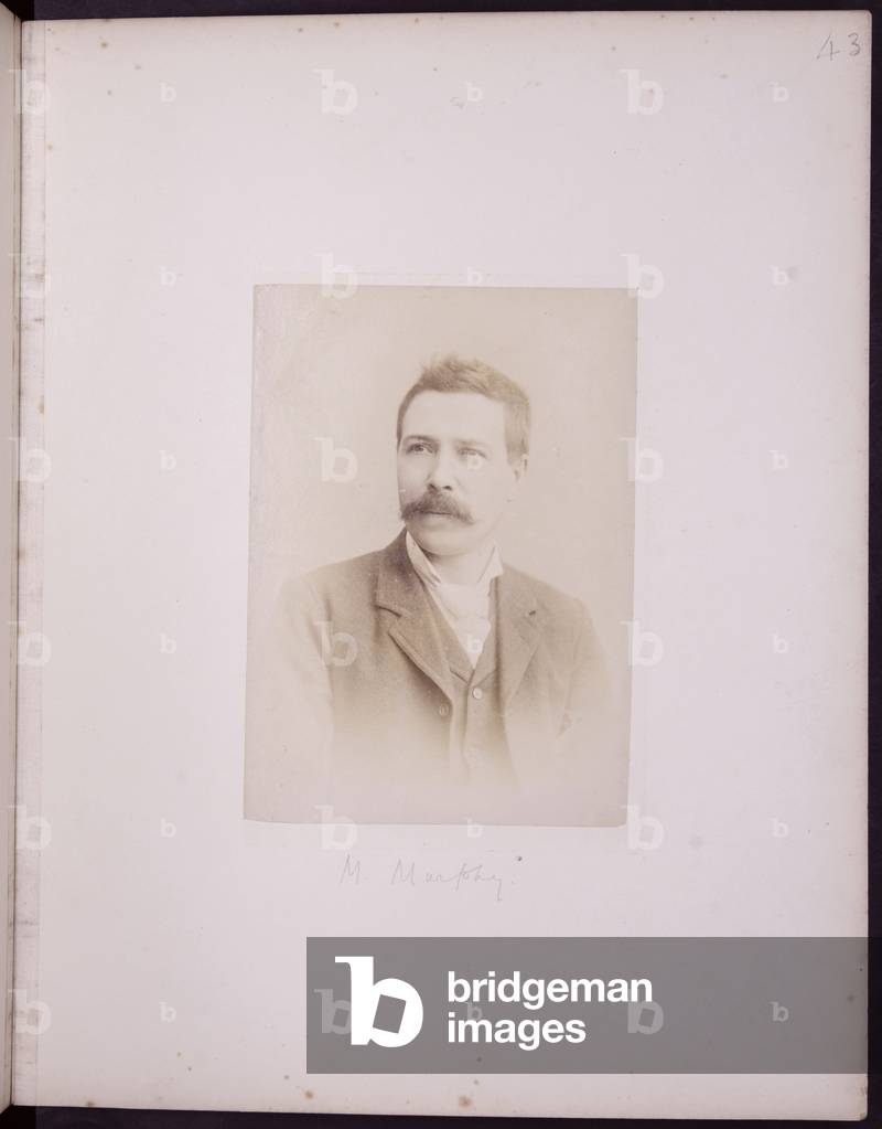 Portrait of M Murphy, c.1900 (b/w photo)