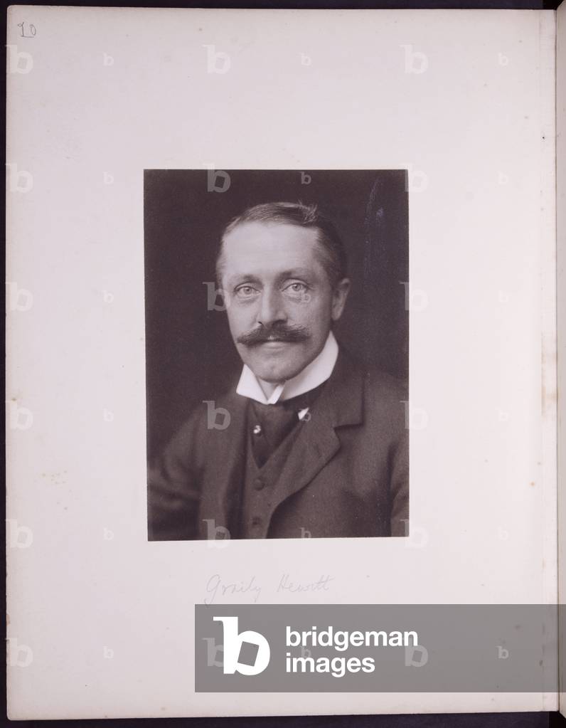 Portrait of Graily Hewitt, c.1903 (b/w photo)