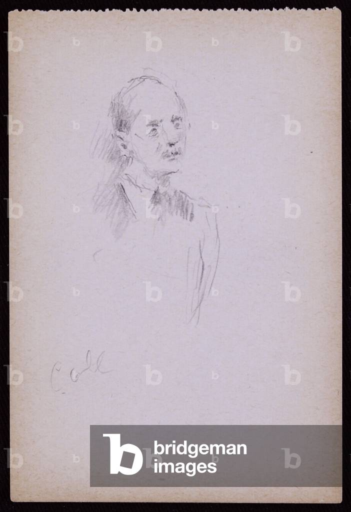 Portrait of Gerald Cobb, c.1930 (pencil on paper)